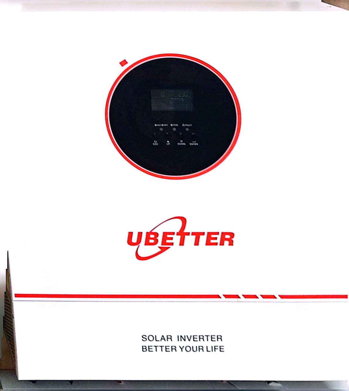 Solar hybrid inverter front panel
